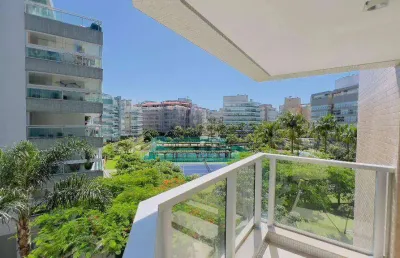 Apartamento com 3 dormitórios à venda, 134 m² - módulo 07 - jequitibás - bertioga/sp