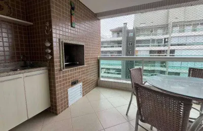 Apartamento com 3 dormitórios à venda, 106 m² - riviera de são lourenço - bertioga/sp
