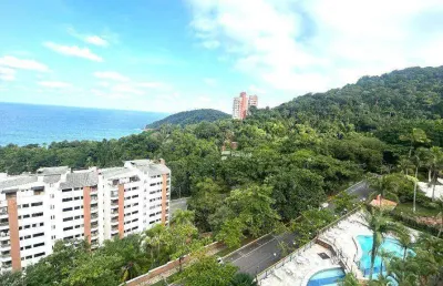 Apartamento para alugar - morro sorocotuba - guarujá/sp