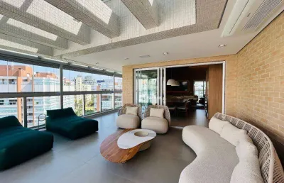 Cobertura com 4 dormitórios à venda, 319 m² - riviera  de são lourenço - bertioga/sp