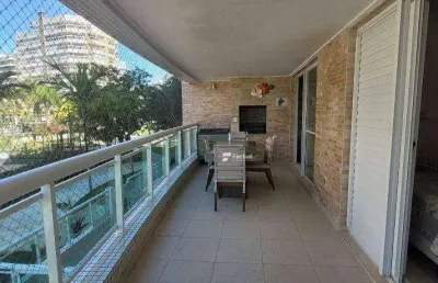 Apartamento com 3 dormitórios à venda, 107 m² - riviera de são lourenço - bertioga/sp