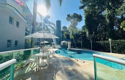 Village com 1 dormitório para alugar, 55 m²- riviera de são lourenço - bertioga/sp