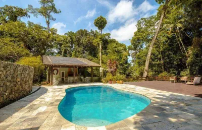 Casa com 4 dormitórios, 640 m² - venda por r$ 10.000.000,00 ou aluguel por r$ 50.000,00/mês - são pedro  - guarujá/sp