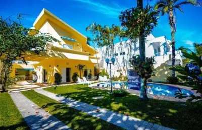 Casa com 4 dormitórios à venda, 347 m² por r$ 2.200.000,00 - acapulco - guarujá/sp
