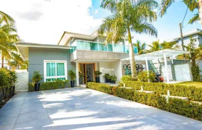 Casa com 5 dormitórios à venda, 320 m² por r$ 4.500.000,00 - acapulco - guarujá/sp