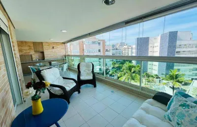 Apartamento com 3 dormitórios, 118 m² - venda ou aluguel/mês - riviera de são lourenço - bertioga/sp