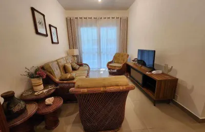 Apartamento a venda reformado na praia da enseada - guarujá/sp.