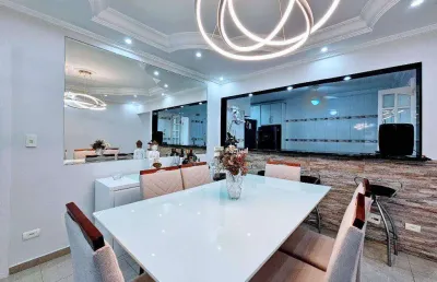 Apartamento com 3 dormitórios à venda, 140 m² por r$ 850.000,00 - pitangueiras - guarujá/sp