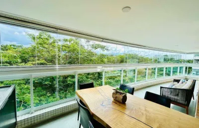 Apartamento com 3 dormitórios à venda, 121 m² - riviera de são lourenço - bertioga/sp