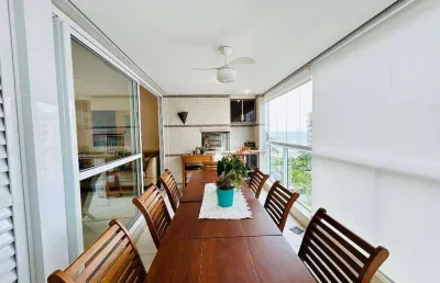 Apartamento com 4 dormitórios à venda, 132 m² - riviera de são lourenço - bertioga/sp