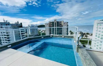 Cobertura com 4 suítes à venda, 190 m² - riviera de são lourenço - bertioga/sp