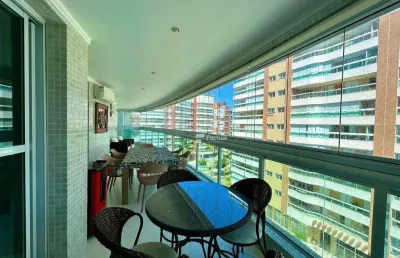 Apartamento com 3 dormitórios à venda, 126 m² - riviera de  são lourenço - bertioga/sp