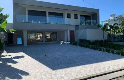 Casa com 6 dormitórios à venda, 551 m² por r$ 10.000.000,00 - acapulco - guarujá/sp