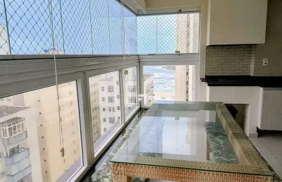 Apartamento com vista mar à venda na praia de pitangueiras , guarujá - sp.