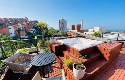 Cobertura com 3 quartos à venda na Rua Inácio Miguel Stéfano, 280, Enseada, Guarujá