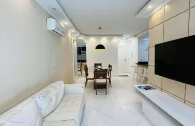 Apartamento com 3 dormitórios, 102 m² - venda ou aluguel/mês - riviera de são lourenço - bertioga/sp
