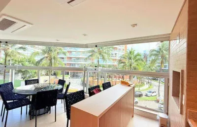 Apartamento com 3 dormitórios à venda, 127 m² - riviera de são lourenço - bertioga/sp