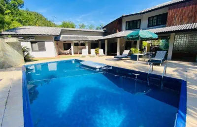 Casa à venda e locação em condomínio, 450m² - guarujá/sp