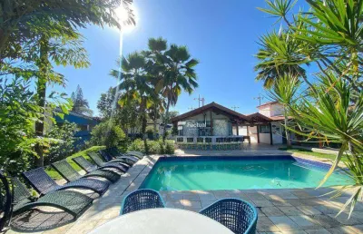 Casa com 4 dormitórios à venda, 400 m² por r$ 2.100.000,00 - enseada - guarujá/sp