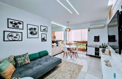 Apê 2 quartos, à venda, 75 m² por r$ 478.000 - astúrias - guarujá/sp