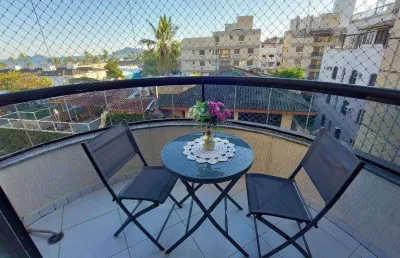 Apartamento com 4 dormitórios à venda, 110 m² por r$ 640.000,00 - enseada - guarujá/sp