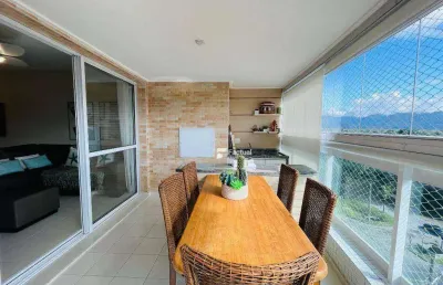 Apartamento com 3 dormitórios à venda, 121 m² - riviera - módulo 8 - bertioga/sp