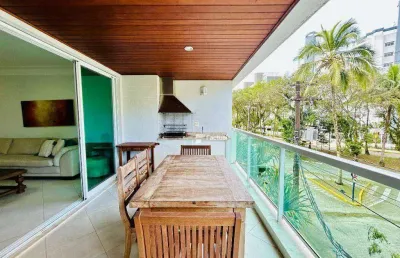 Apartamento com 4 dormitórios à venda, 132 m² - riviera de são lourenço - bertioga/sp