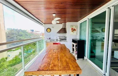 Apartamento com 4 dormitórios à venda, 142 m² - riviera de são lourenço - bertioga/sp
