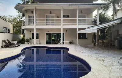 Casa com 5 dormitórios à venda, 476 m² - riviera de são lourenço - bertioga/sp