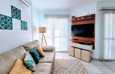 Apê 2 quartos à venda, 85 m² por r$ 480.000 - tombo - guarujá/sp