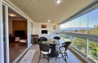 Apartamento com 4 dormitórios, 186 m² - venda ou aluguel/mês - riviera  de são lourenço - bertioga/sp