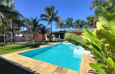 Casa com 4 dormitórios à venda, 300 m² por r$ 2.400.000,00 - acapulco - guarujá/sp