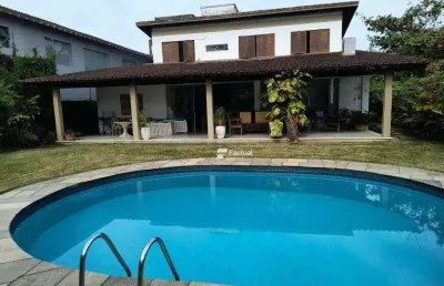 Casa com 5 suítes à venda, 289 m² por r$ 1.300.000 - praia de pernambuco - guarujá/sp