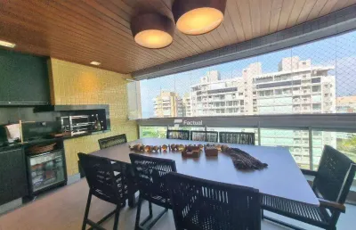 Apartamento com 4 dormitórios à venda, 160 m² - riviera de são lourenço - bertioga/sp