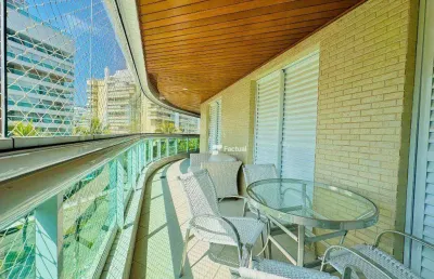 Apartamento com 4 dormitórios, 137 m² - venda ou aluguel/mês - riviera  de são lourenço - bertioga/sp