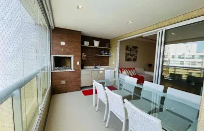 Apartamento com 4 quartos, 138 m² - venda ou aluguel/dia - riviera de são lourenço - bertioga/sp