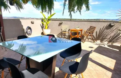 Cobertura 02 quartos e 02 banheiros - visão 390 mil!