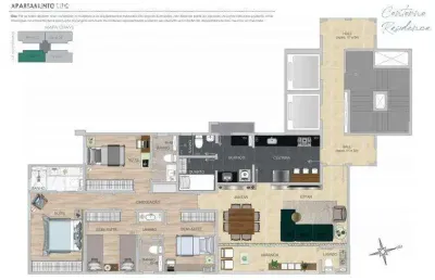 Apartamento para venda em belo horizonte, santa efigênia, 4 dormitórios, 2 suítes, 4 banheiros, 4 vagas