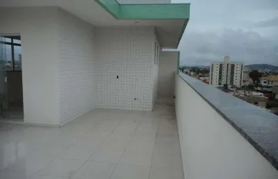 Cobertura para venda em belo horizonte, heliópolis, 3 dormitórios, 1 suíte, 3 banheiros, 2 vagas