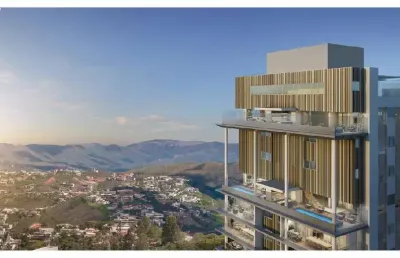 Cobertura para venda em nova lima, vila da serra, 4 dormitórios, 2 suítes, 4 banheiros, 3 vagas