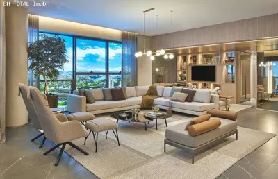 Apartamento para venda em nova lima, vila da serra, 4 dormitórios, 2 suítes, 4 banheiros, 3 vagas