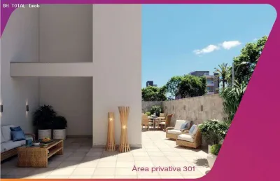 Apartamento com área privativa para venda em belo horizonte, prado, 2 dormitórios, 2 suítes, 2 banheiros, 2 vagas