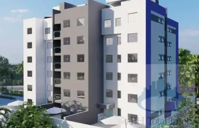 Apartamento para venda em belo horizonte, santa branca, 2 dormitórios, 1 suíte, 1 banheiro, 2 vagas