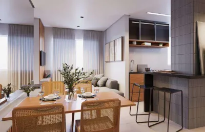 Apartamento para venda em belo horizonte, buritis, 2 dormitórios, 1 suíte, 1 banheiro, 2 vagas