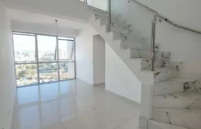 Cobertura para venda em belo horizonte, serrano, 4 dormitórios, 2 suítes, 4 banheiros, 2 vagas