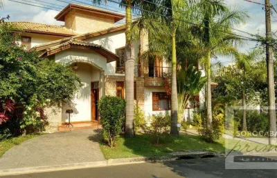 Sobrado com 5 dormitórios à venda, 426 m² por r$ 2.310.000,00 - condomínio granja olga ii - sorocaba/sp