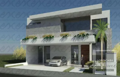 Sobrado com 5 dormitórios à venda, 417 m² por r$ 2.310.000,00 - condomínio village sunset - sorocaba/sp