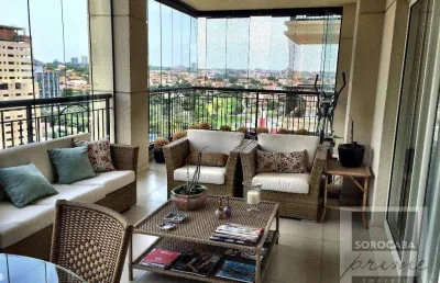 Apartamento com 3 dormitórios à venda, 247 m² por r$ 3.200.000,00 - condomínio único campolim - sorocaba/sp