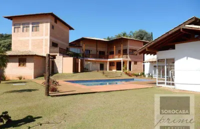 Sobrado com 6 dormitórios, 1500 m² - venda por r$ 5.800.000,00 ou aluguel por r$ 13.100,00/mês - condomínio village vert i - sorocaba/sp