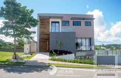 Sobrado com 3 dormitórios, 420 m² - venda por r$ 4.000.000,00 ou aluguel por r$ 12.900,00/mês - alphaville nova esplanada i - votorantim/sp